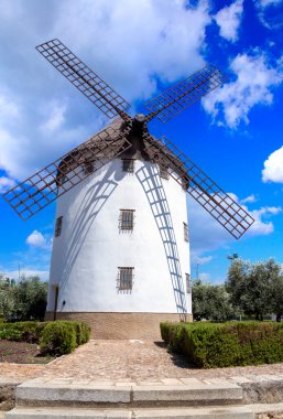 İspanya 'nın güneyindeki Olvera Meadows. La Via verde 'de, Olvera ve Puerto Serrano arasında yer almaktadır.