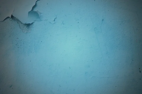 青色のグランジ壁トーン テクスチャ背景 — ストック写真