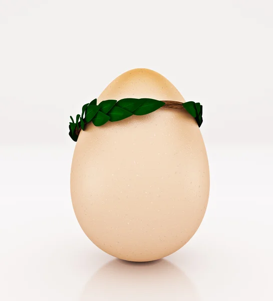 Concetto di uovo. rendering 3d — Foto Stock
