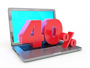 yüzde 40 indirim - dizüstü bilgisayar ve Internet indirim