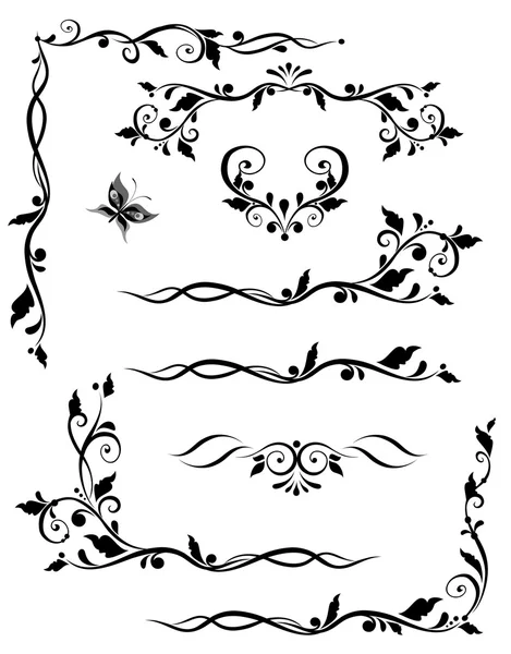 Vintage borders — Stock Vector