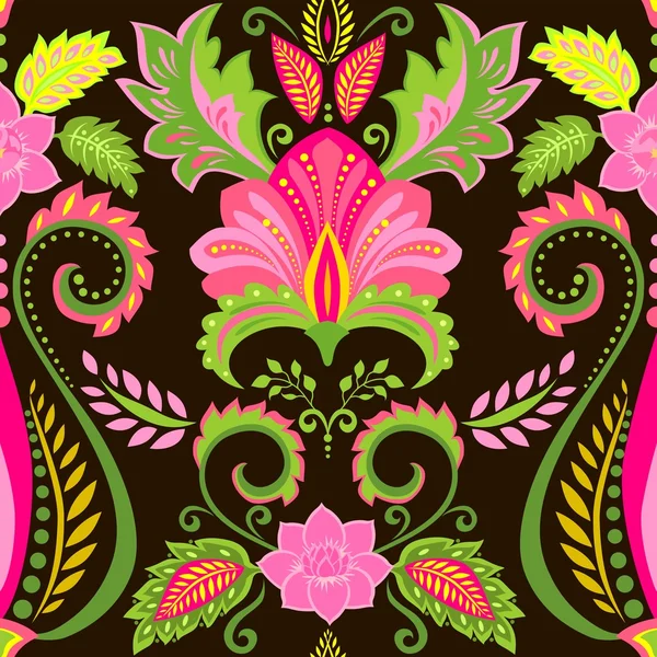 Vintage ornate floral background — Stock Vector