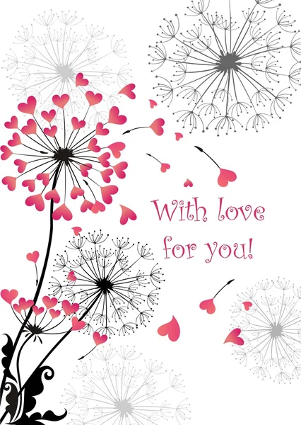 Karahindiba ile güzel tebrik