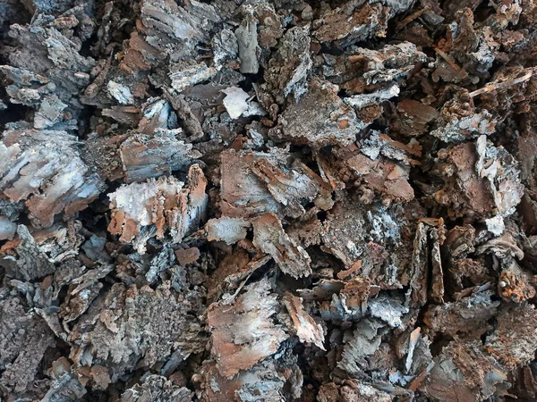 Waste from production. Metal slag from the plasma cutting installation. Background, texture.