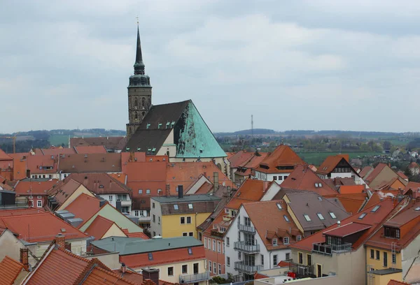 Eski tarihi Alman kenti Bautzen.