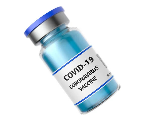 Corona Virus Impfstoff Injektionsfläschchen Medikamentenflaschen Covid 2019 Ncov Sars Cov — Stockfoto