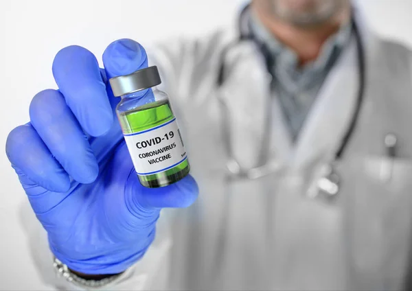 Vývoj Vakcíny Coronavirus Covid Pro Léčbu Léčbu Infikovaných Pacientů — Stock fotografie