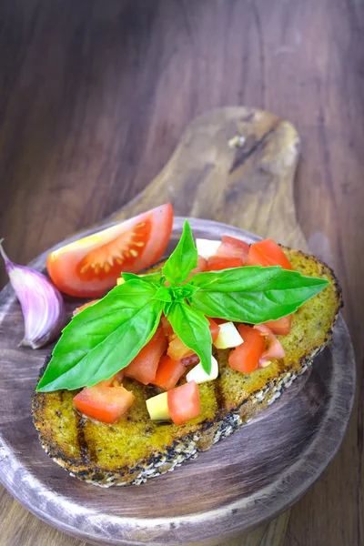 Bruschetta — 图库照片