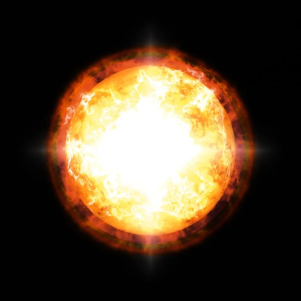 Sun. Global warming — Stock Photo, Image