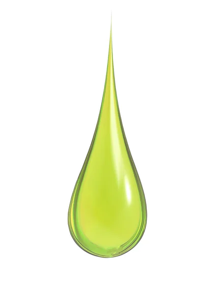 Drop of oil — Stock Photo, Image