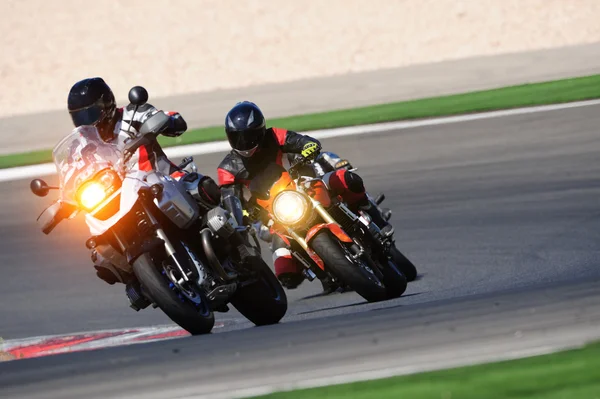 Motorbike racing — Stock Photo, Image