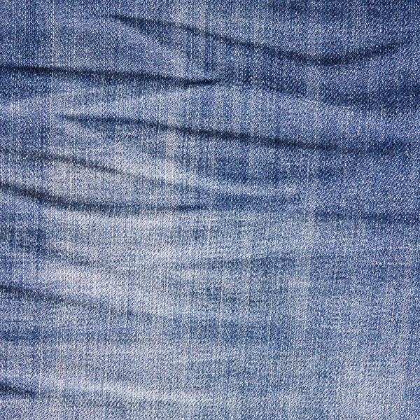 Смятая винтажная текстура джинсов . — стоковое фото