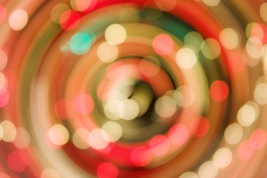 Renkli parıldıyor.