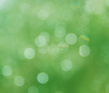 Yeşil parıldıyor.