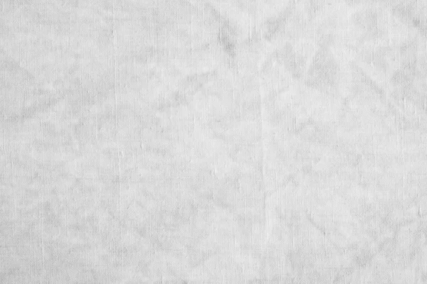 ホワイト キャンバスの繊細な縞模様のテクスチャ. — ストック写真