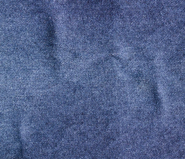 Blue denim jeans texture or background. — Stock Photo, Image