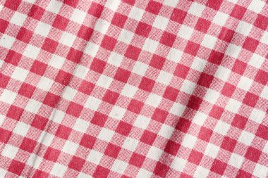 Kırmızı ve beyaz doku.