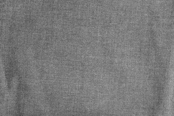 Pozadí šedá tkanina s jemnou pruhovaný vzor. — Stock fotografie