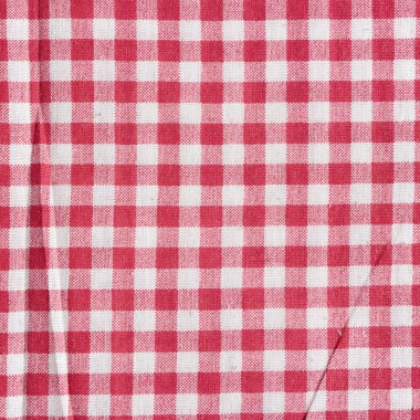 kırmızı ve beyaz kumaş dokusu.