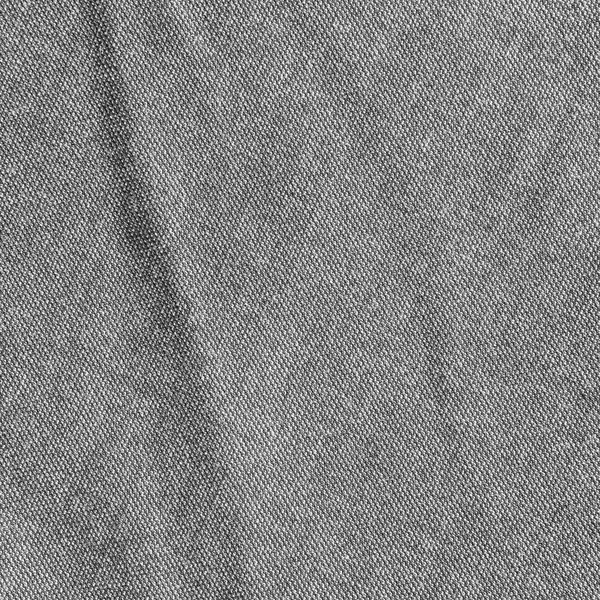 Mörk grå tyg textur med delikat randigt mönster. — Stockfoto