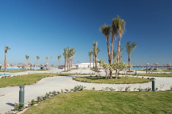 Hermosa playa tropical. — Foto de Stock