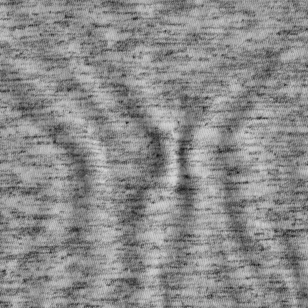 Welle auf grau zerknülltem Stoff Hintergrund. — Stockfoto