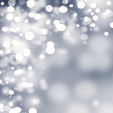 Gri arka plan üzerinde ışıklar, parıldıyor.