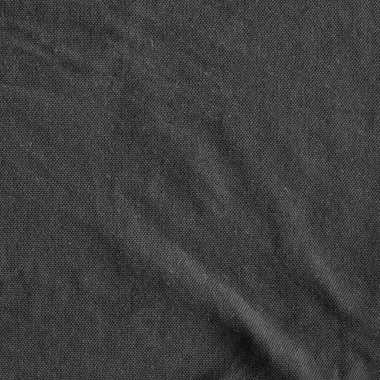 Siyah tuval buruşuk hassas çizgili desenli.