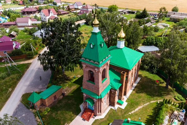 Orthodoxe Kirche Des Heiligen Nikolaus Des Wundertäters 1900 Dorf Peredol — Stockfoto