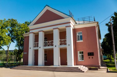 Yenilemeden sonra Şehir Kültür Evi: Balabanovo, Rusya - Haziran 2021