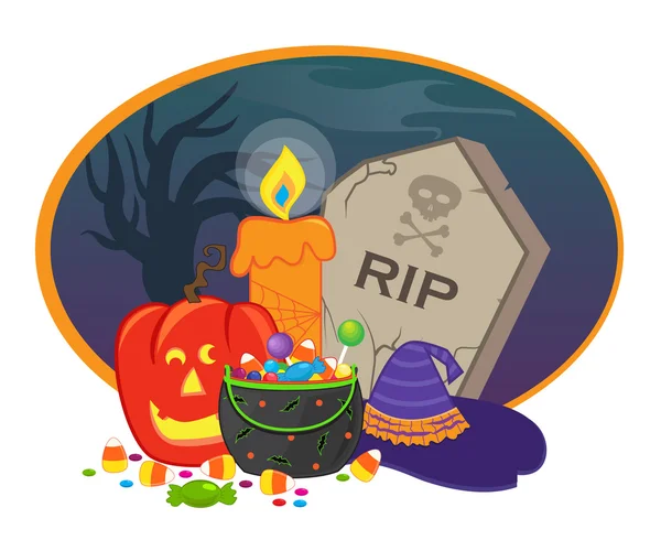 Icono de Halloween — Vector de stock