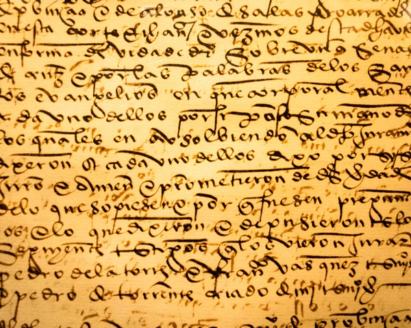 Calligrafia antica (1 ) — Foto Stock