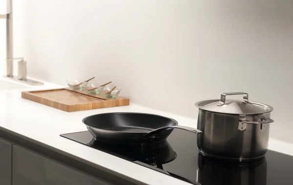 Cocina moderna Hob — Foto de Stock