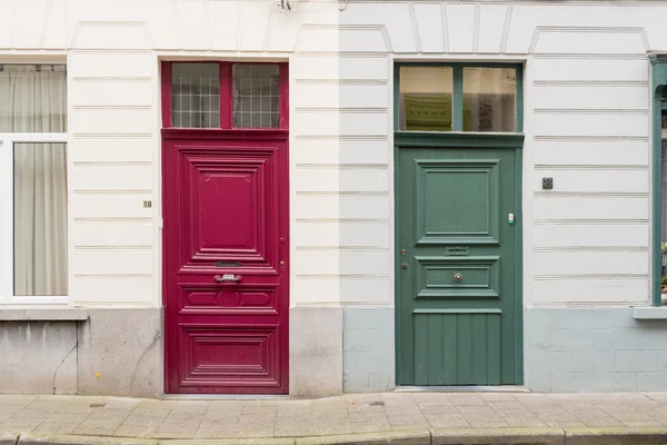 Georgian Front Doors — Stock Photo, Image