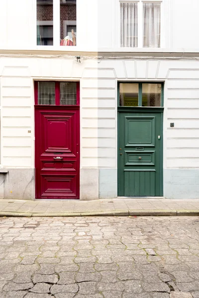 Georgian Front Doors — Stock Photo, Image