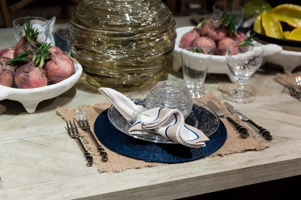 Luxuriöse Tischdekoration — Stockfoto