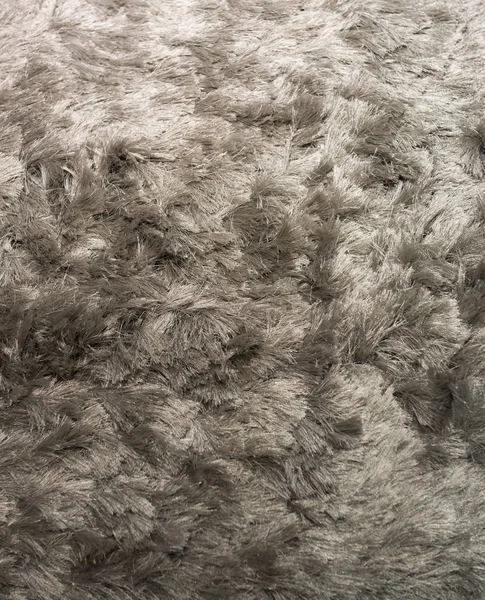 Stříbrné Shagpile koberec — Stock fotografie