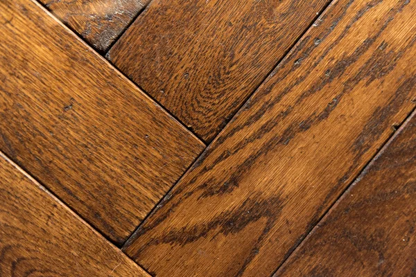 Piso de parquet marrom — Fotografia de Stock