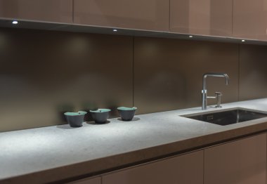 Düşük anahtar Minimalist mutfak
