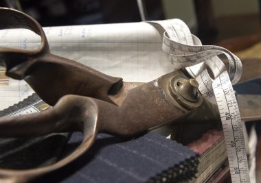 Vintage Retro terziler sahne