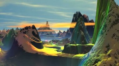 Muhteşem dağ dünya