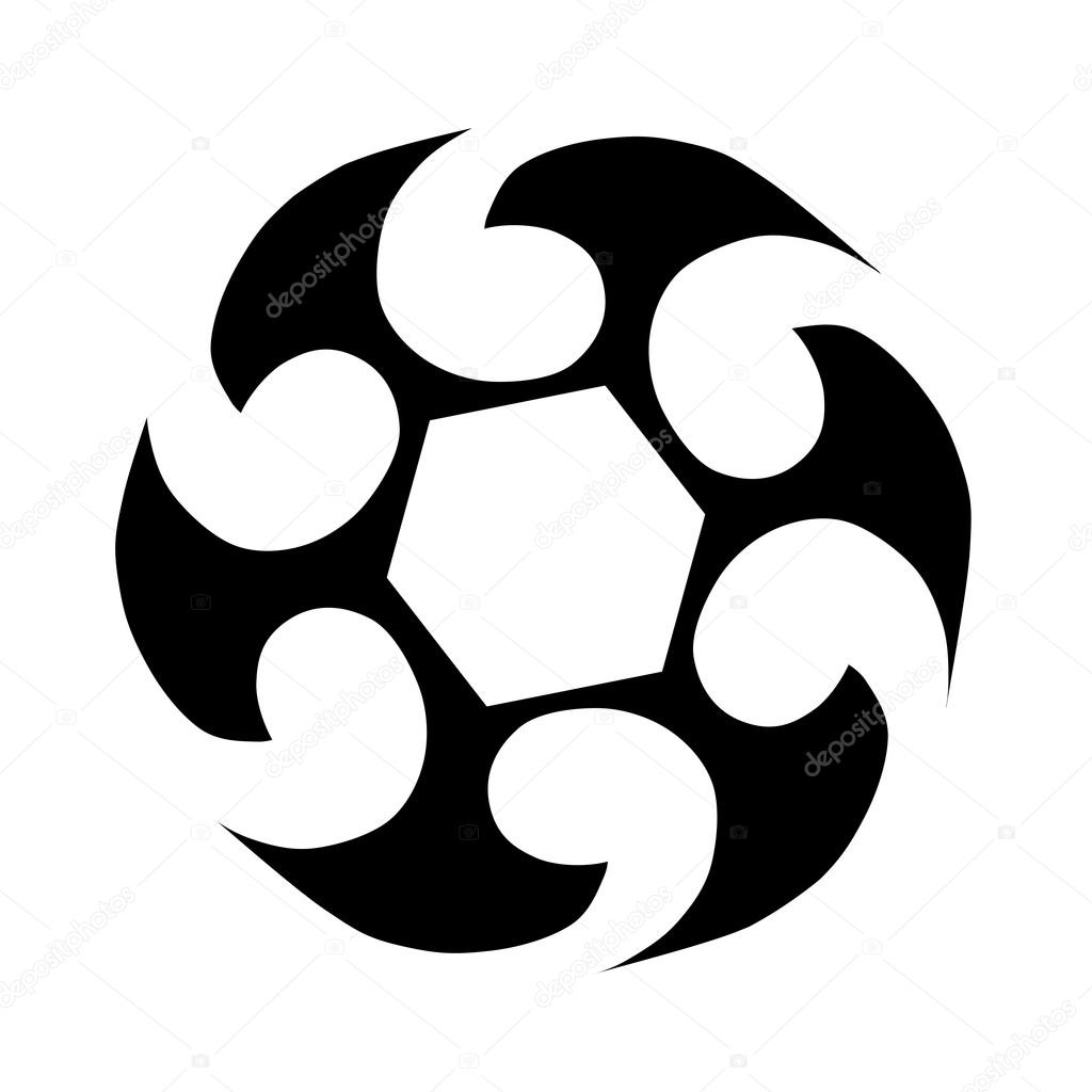 simbol of the black shuriken