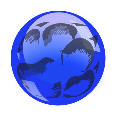 Ayak izleri büyük bir kedi