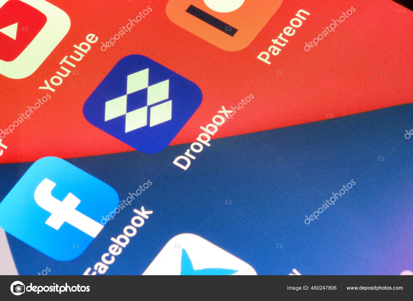 Barcelona Spain March 25 21 Iphone Screen Showing Dropbox App Icon In Main Screen Stock Editorial Photo C Alvarog1970 Barcelona Spain March 25 21 Iphone Screen Showing Dropbox App Icon In Main Screen Stock Editorial Photo C Alvarog1970