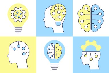 Yapay zeka simgeleri ayarlandı