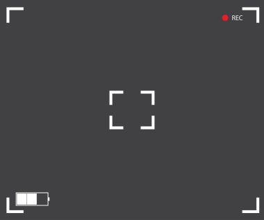 Kameranın odaklama ekranı