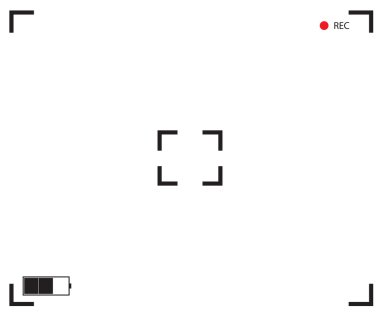 Kameranın odaklama ekranı