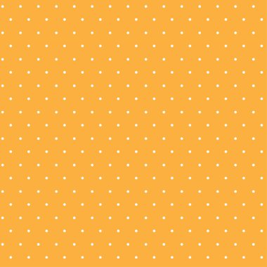 Turuncu noktalı desene