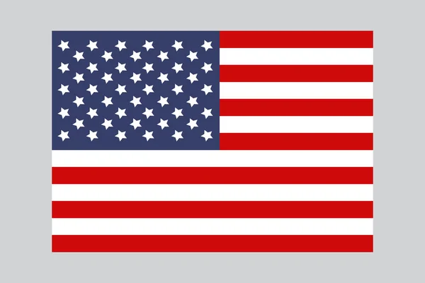 Estados Unidos.Bandera americana — Archivo Imágenes Vectoriales