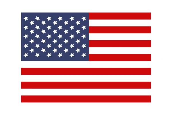 Estados Unidos.Bandera americana — Vector de stock